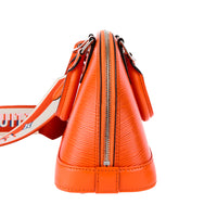 LOUIS VUITTON - Sac BB Alma cuir épi orange