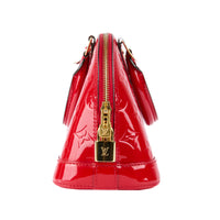 LOUIS VUITTON - Red vernis Alma BB bag