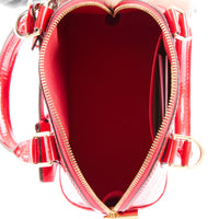 LOUIS VUITTON - Red vernis Alma BB bag
