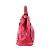 FENDI - Medium Peekaboo bag in red leather