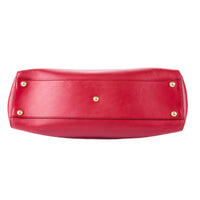 FENDI - Medium Peekaboo bag in red leather