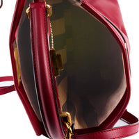 FENDI - Medium Peekaboo bag in red leather