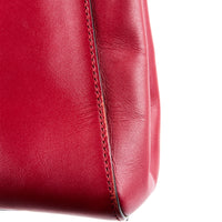 FENDI - Medium Peekaboo bag in red leather