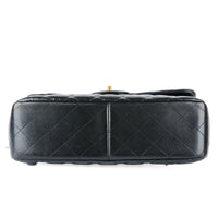 CHANEL - Classic Jumbo bag in black lambskin leather