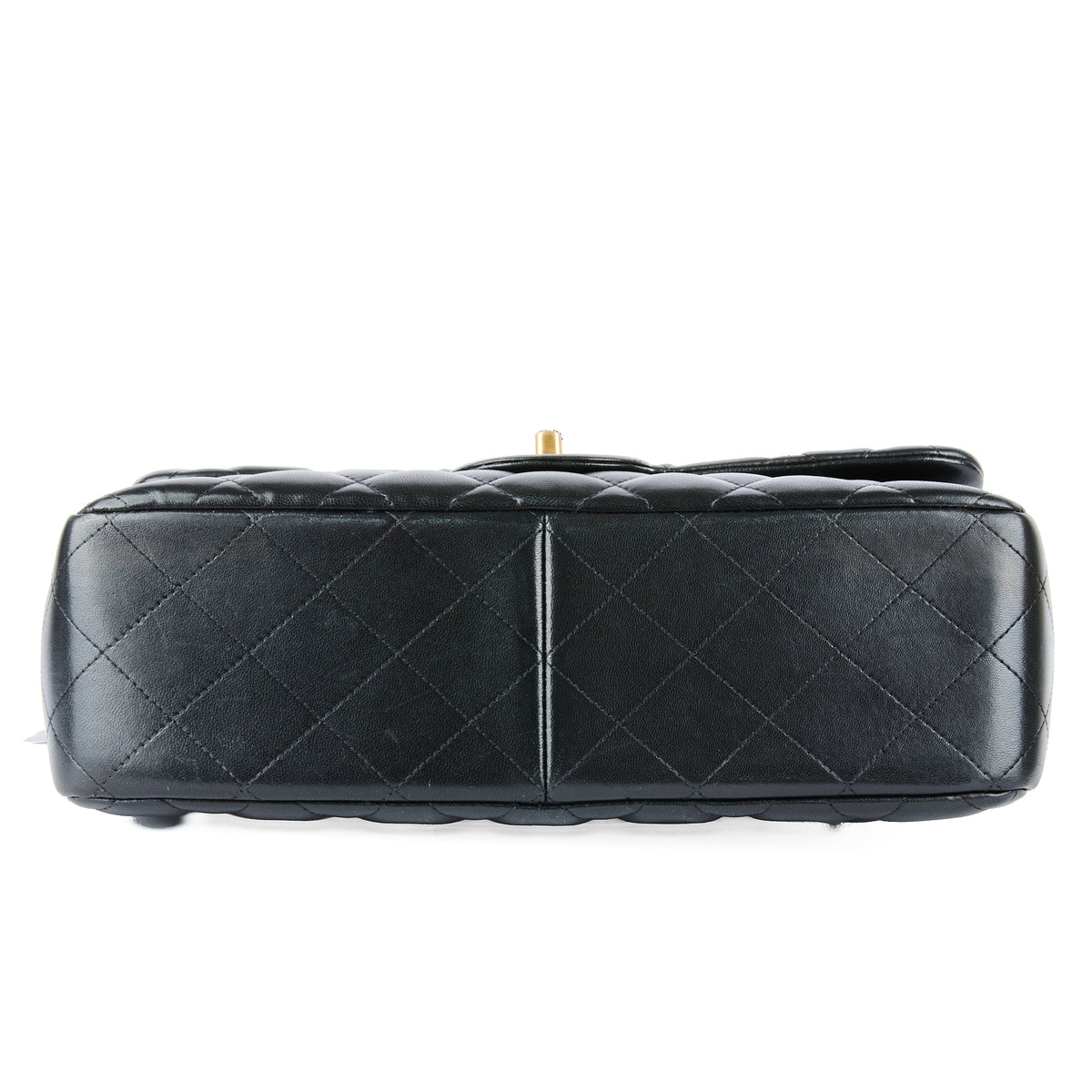 CHANEL - Classic Jumbo bag in black lambskin leather
