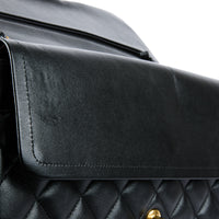 CHANEL - Classic Jumbo Bag in black lambskin