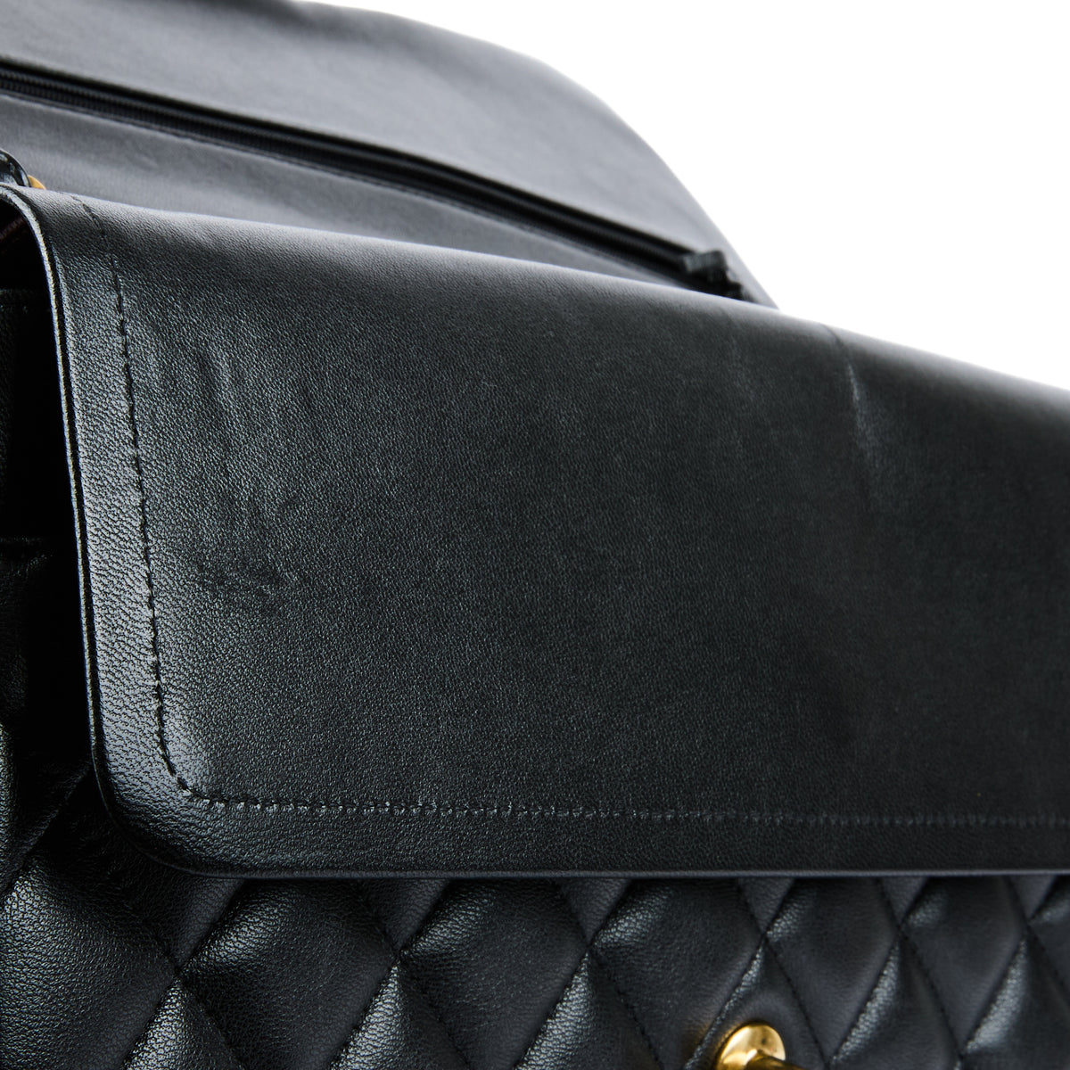 CHANEL - Classic Jumbo Bag in black lambskin