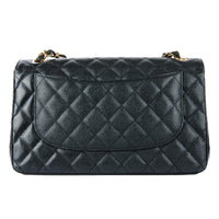 CHANEL - Classic Jumbo Bag in black grained leather