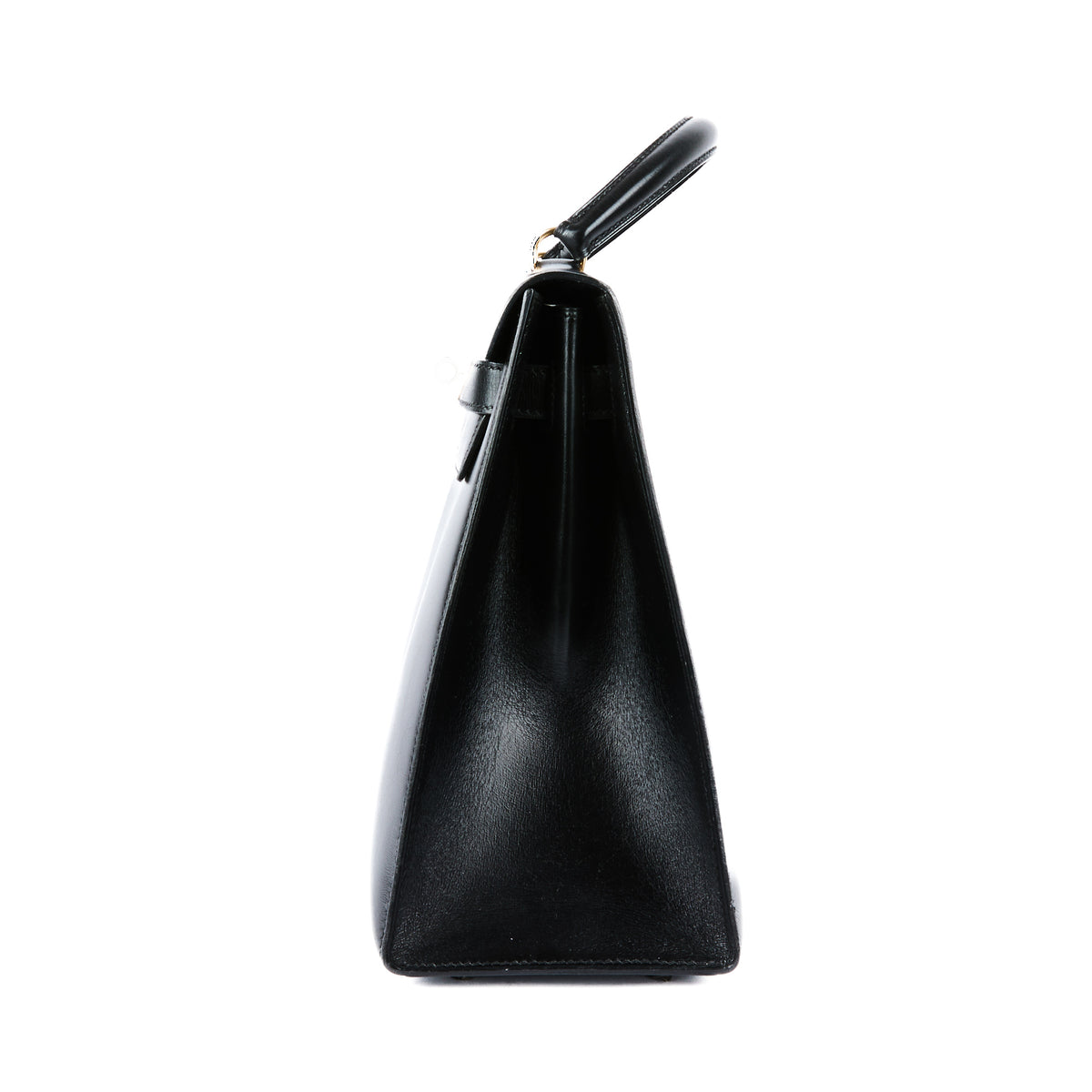 HERMES - Kelly 32 Box bag black vintage