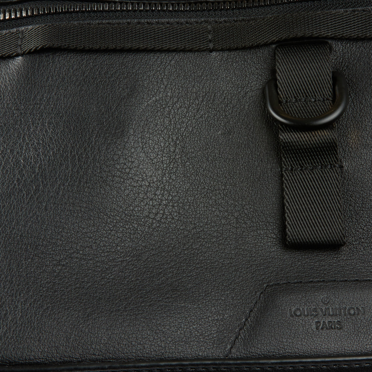 LOUIS VUITTON - Camera crossbody bag in black leather - Handbag