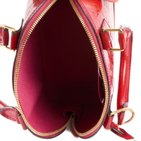LOUIS VUITTON - BB Alma red patent leather handbag - Handbag