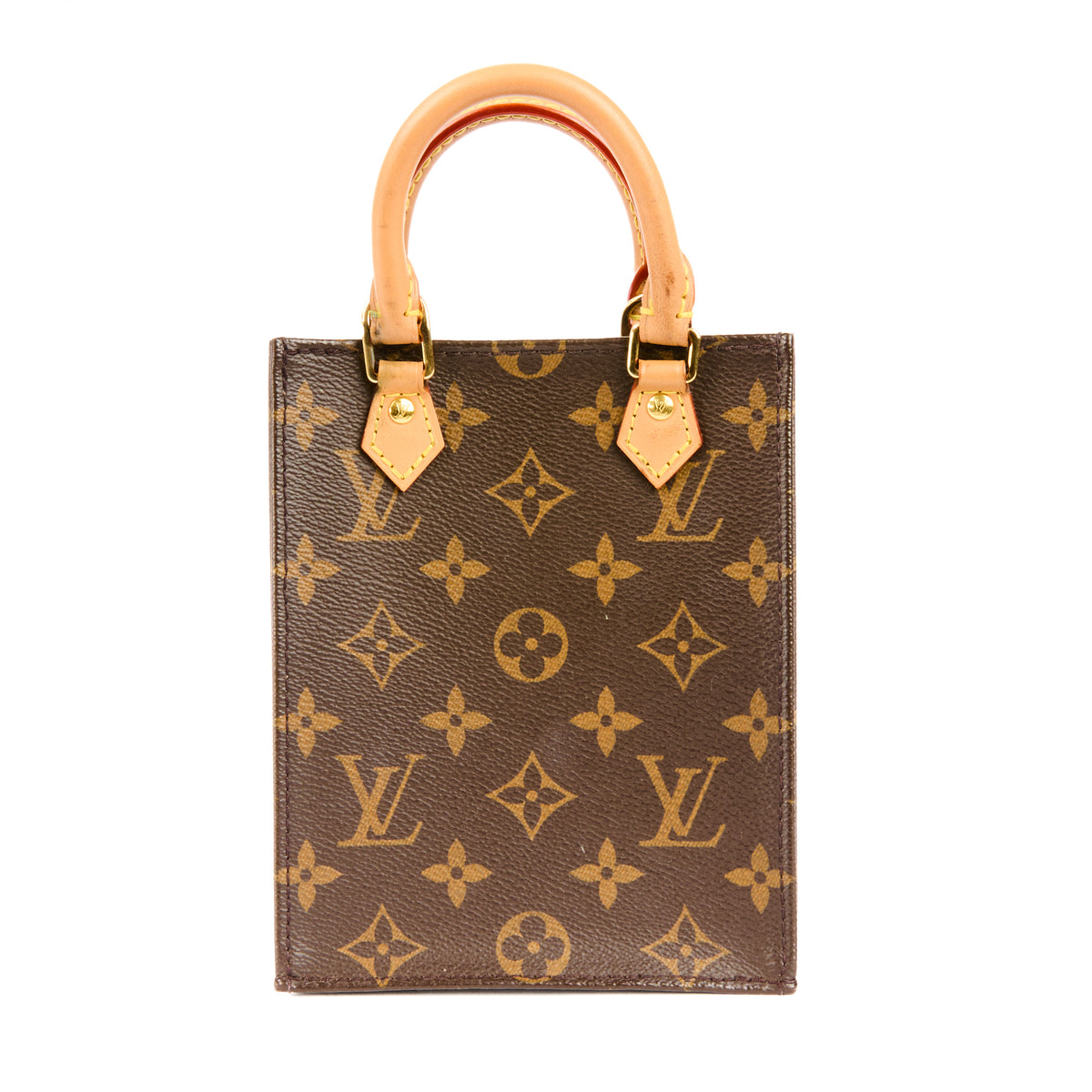 LOUIS VUITTON - Mini Plat Monogram canvas handbag - Handbag