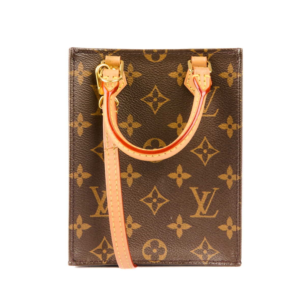 LOUIS VUITTON - Mini Plat Monogram canvas handbag - Handbag