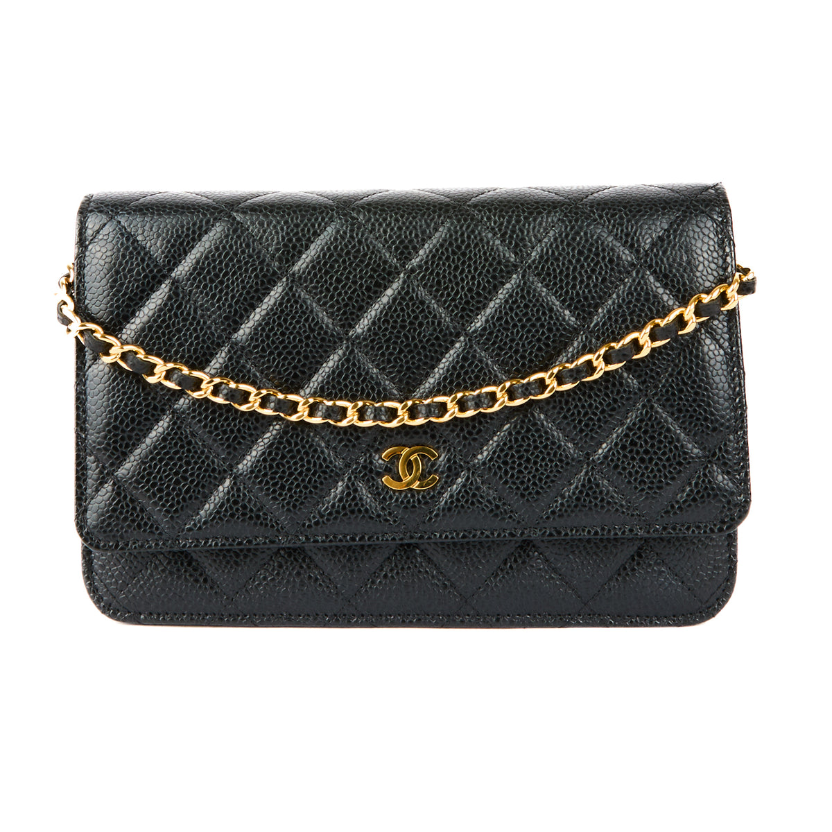CHANEL - Classic WOC Bag in Black Caviar Leather