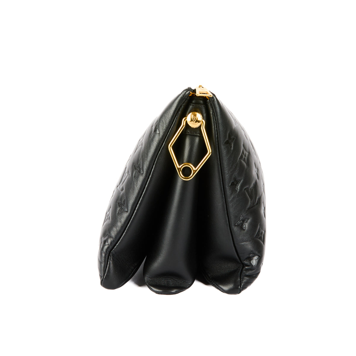 LOUIS VUITTON - Coussin PM crossbody bag in black leather - Handbag
