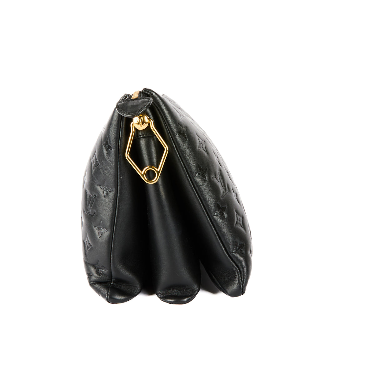 LOUIS VUITTON - Coussin PM crossbody bag in black leather - Handbag