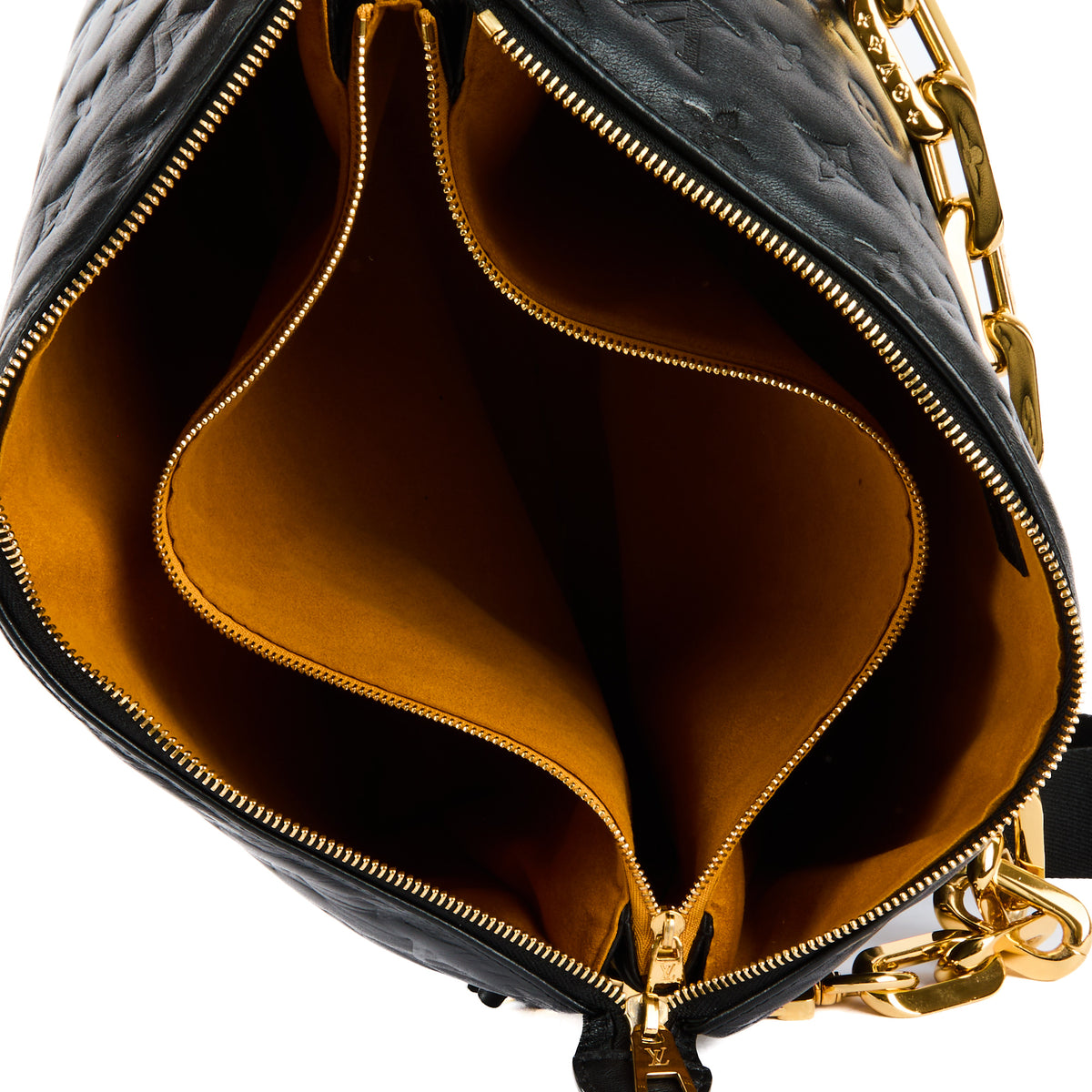 LOUIS VUITTON - Coussin PM crossbody bag in black leather - Handbag