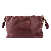LOEWE - Flamenco Burgundy Leather Crossbody Bag