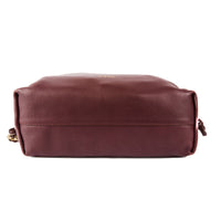 LOEWE - Flamenco Burgundy Leather Crossbody Bag
