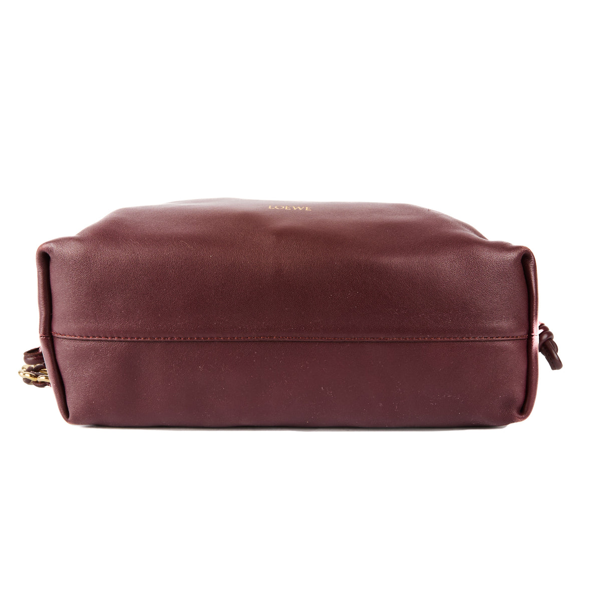 LOEWE - Flamenco Burgundy Leather Crossbody Bag