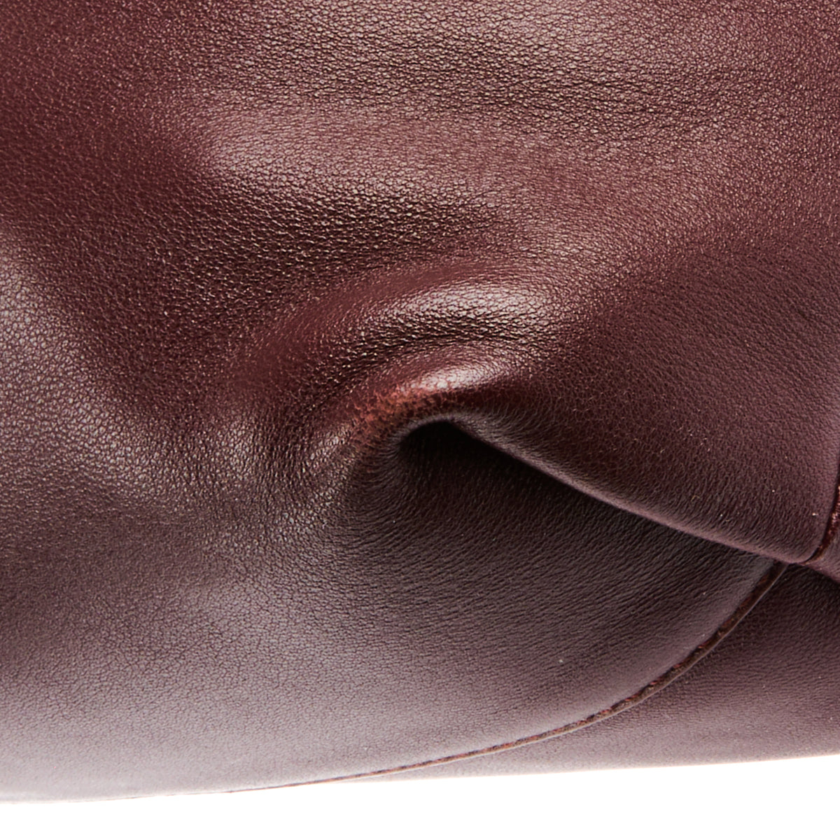 LOEWE - Flamenco Burgundy Leather Crossbody Bag