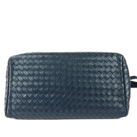 BOTTEGA VENETA - Sac à main Roma cuir Intrecciato Bleu - Hand bag