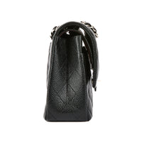 CHANEL - Classic Timeless Crossbody Bag Black Caviar Leather - Handbag
