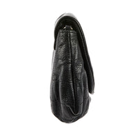 CHANEL - Sac à main Wallet on chain demi lune logo CC cuir caviar noir - Handbag
