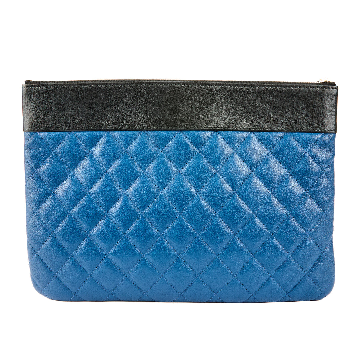 CHANEL - Pochette Logo CC bicolore Matelassée - Pouch HandBag