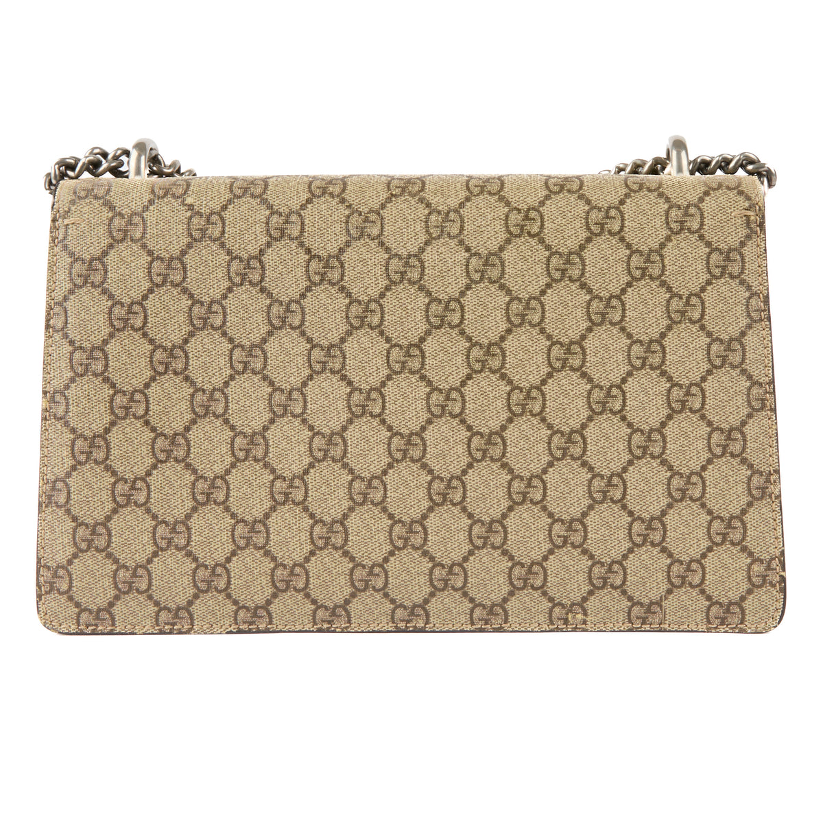 GUCCI - Dionysus GG canvas and pink bag