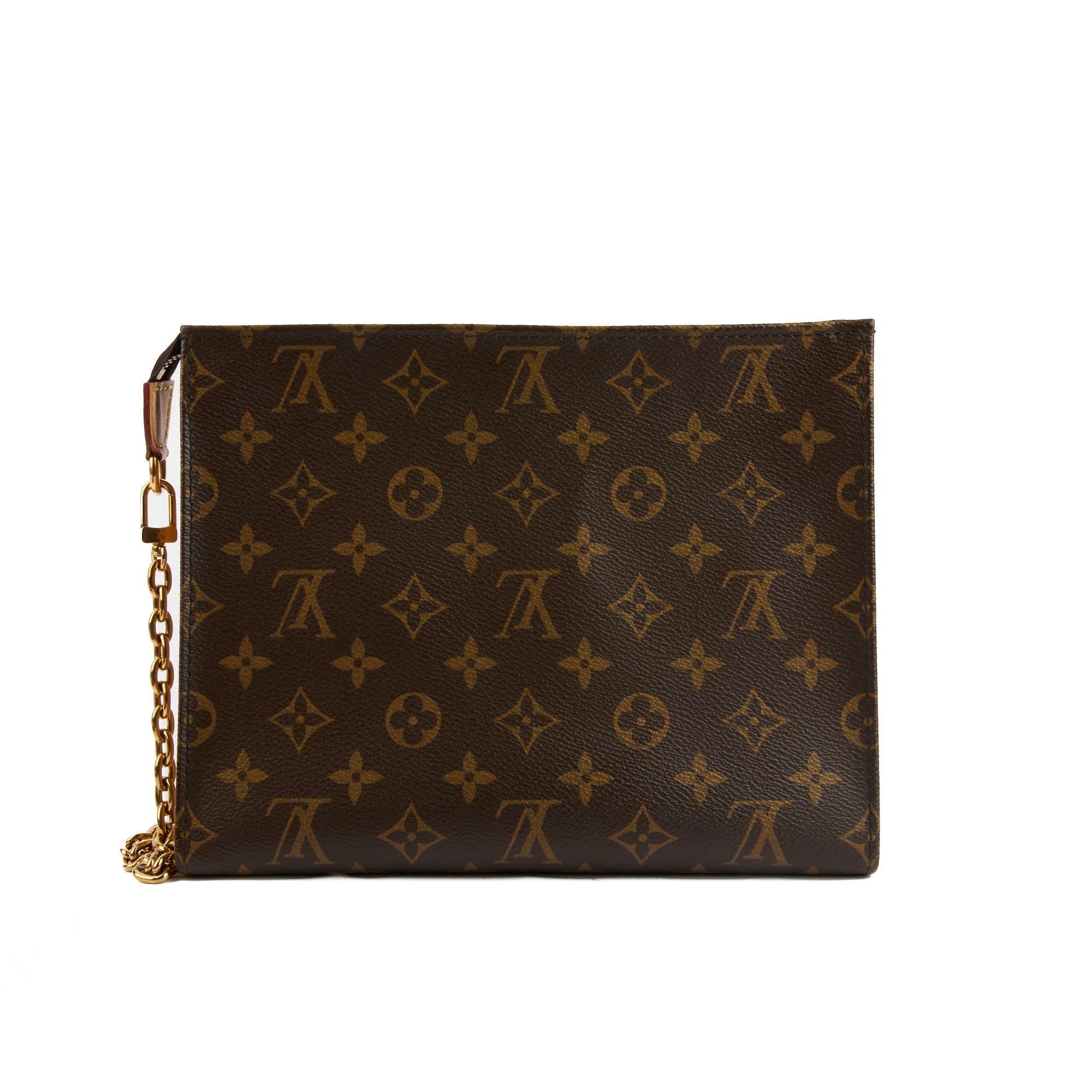 LOUIS VUITTON - Sac à main pochette trousse de toilette toile Monogram on chain - Handbag