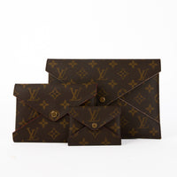 LOUIS VUITTON - Sac lot 3 pochettes Kirigami toile Monogram - Handbag