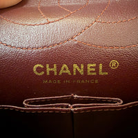 CHANEL - Sac Bandoulière 2.55 Jumbo cuir noir - Handbag