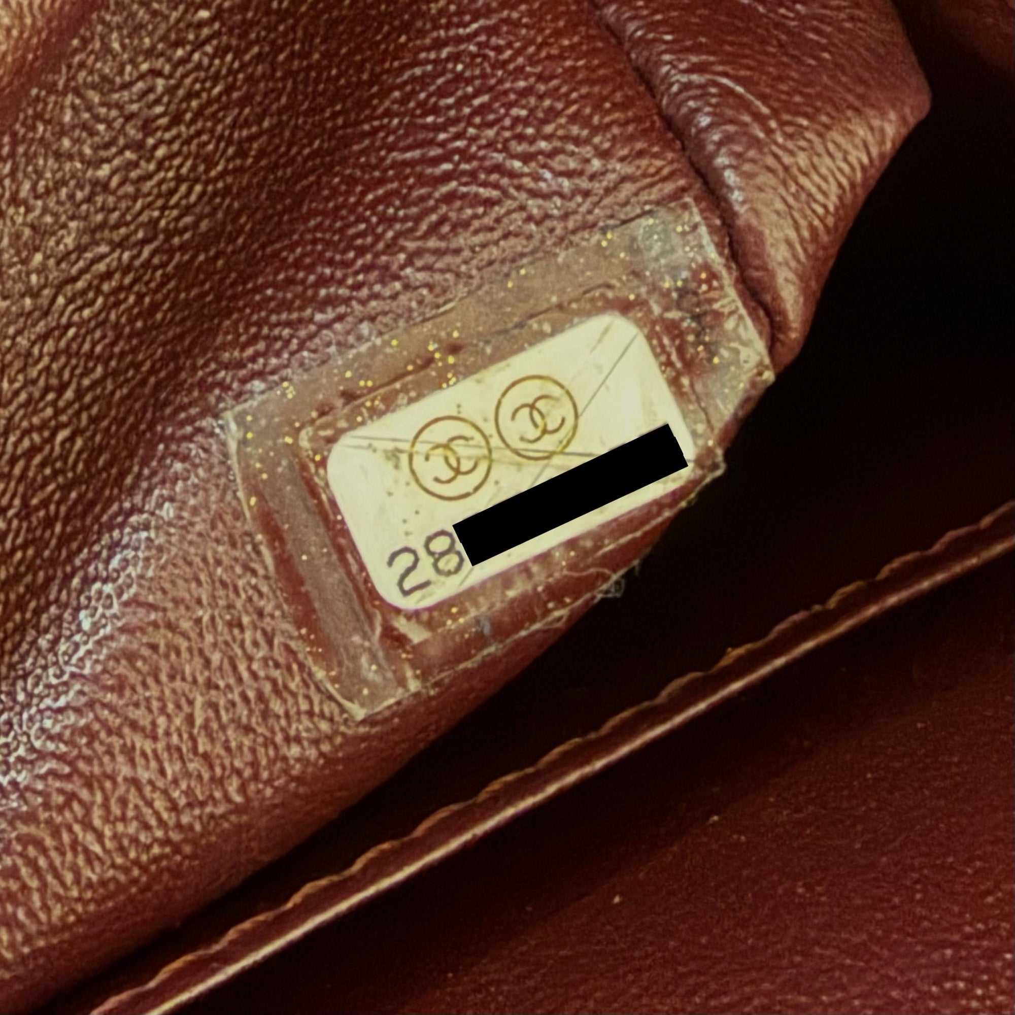 CHANEL - Sac Bandoulière 2.55 Jumbo cuir noir - Handbag