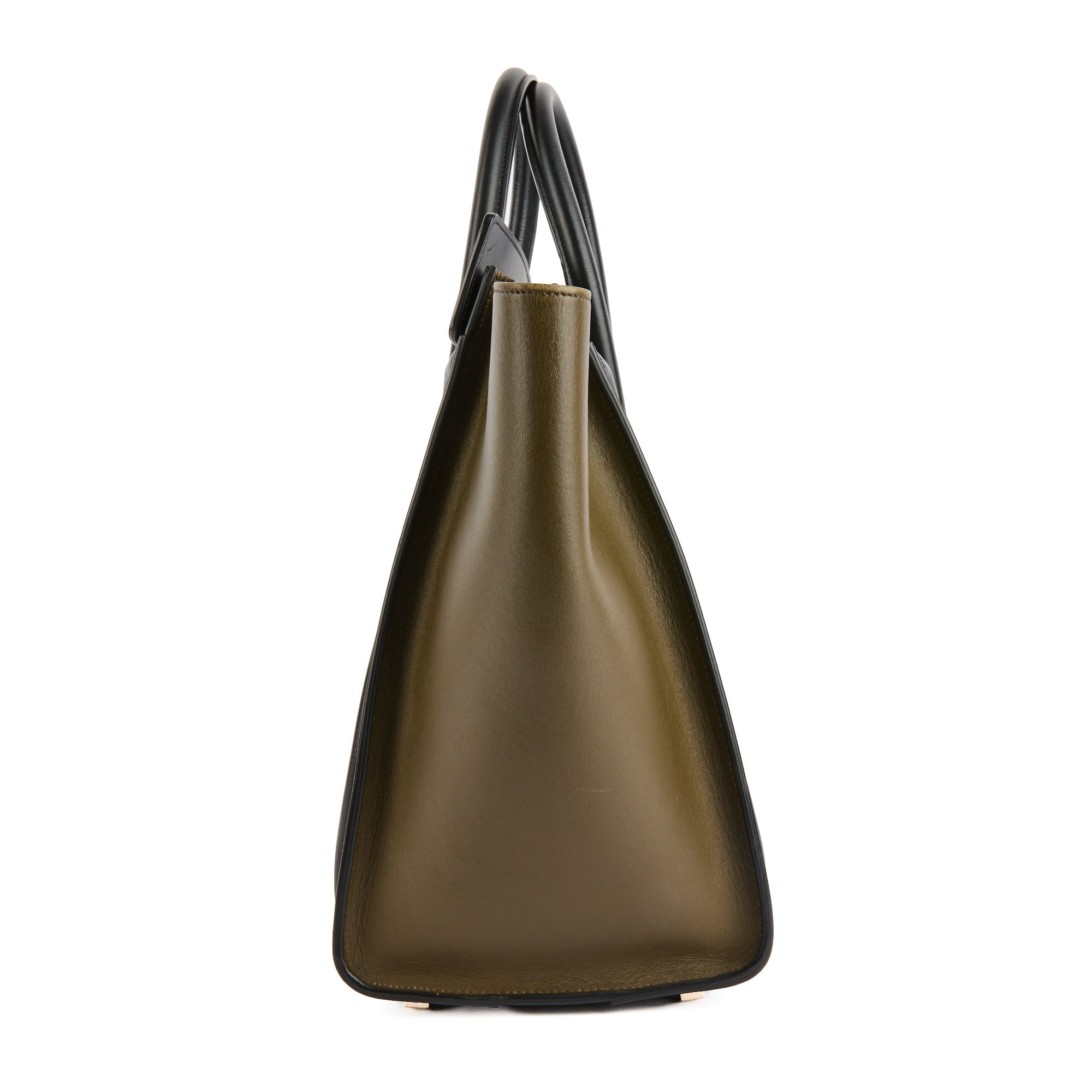 CELINE - Sac à main Luggage Large cuir grainé tricolore - Handbag