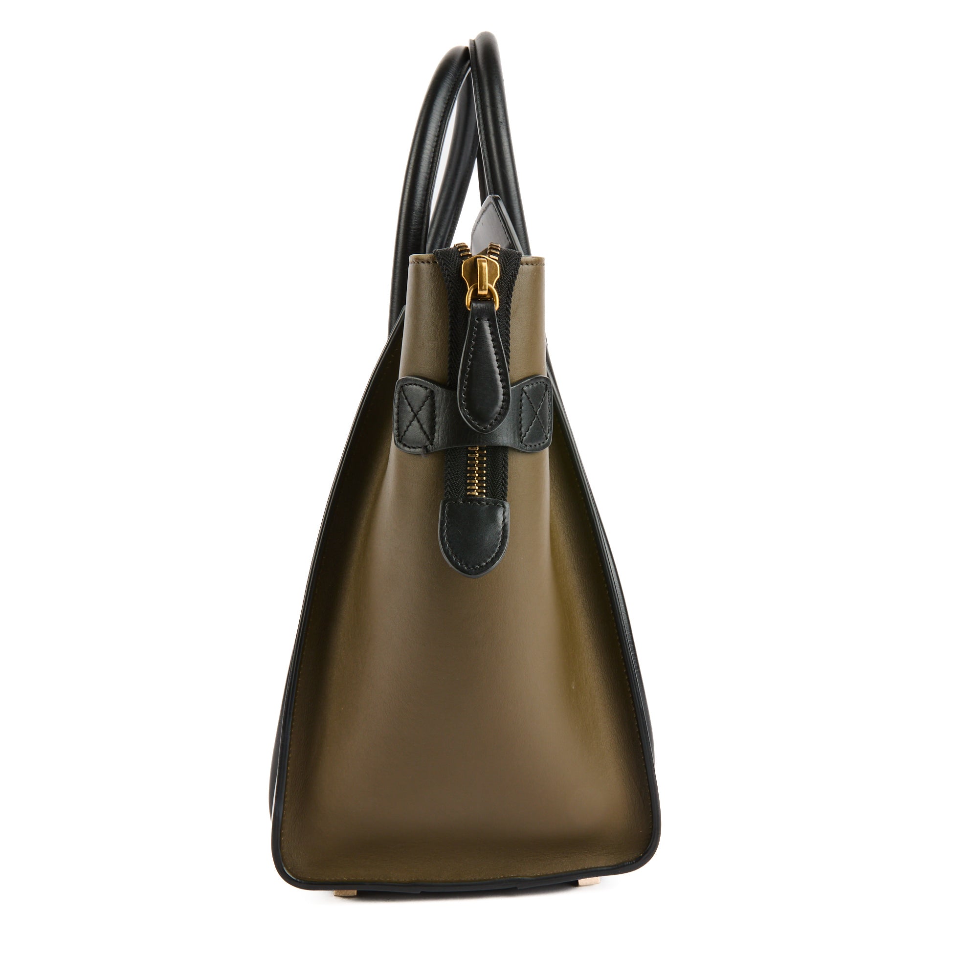 CELINE - Sac à main Luggage Large cuir grainé tricolore - Handbag