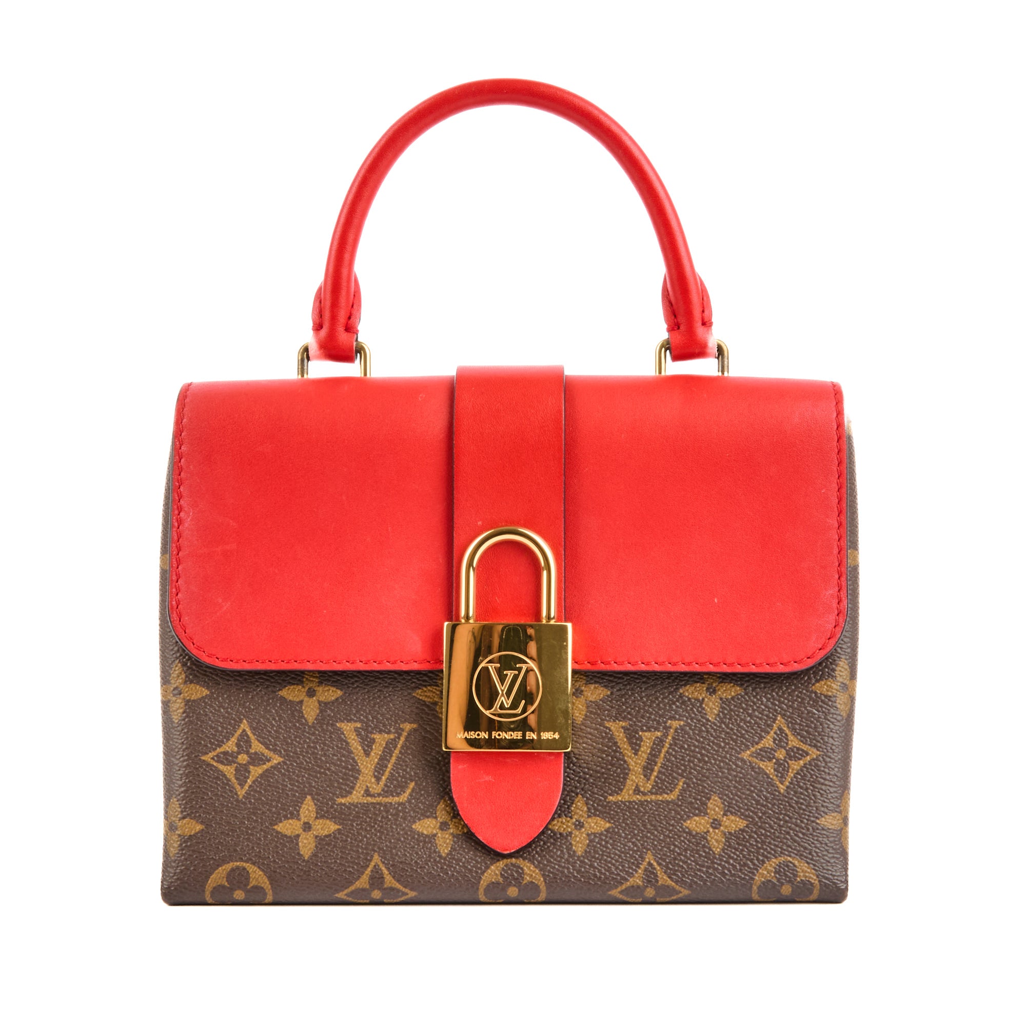 LOUIS VUITTON - Sac bandoulière Locky BB toile Monogram - Handbag