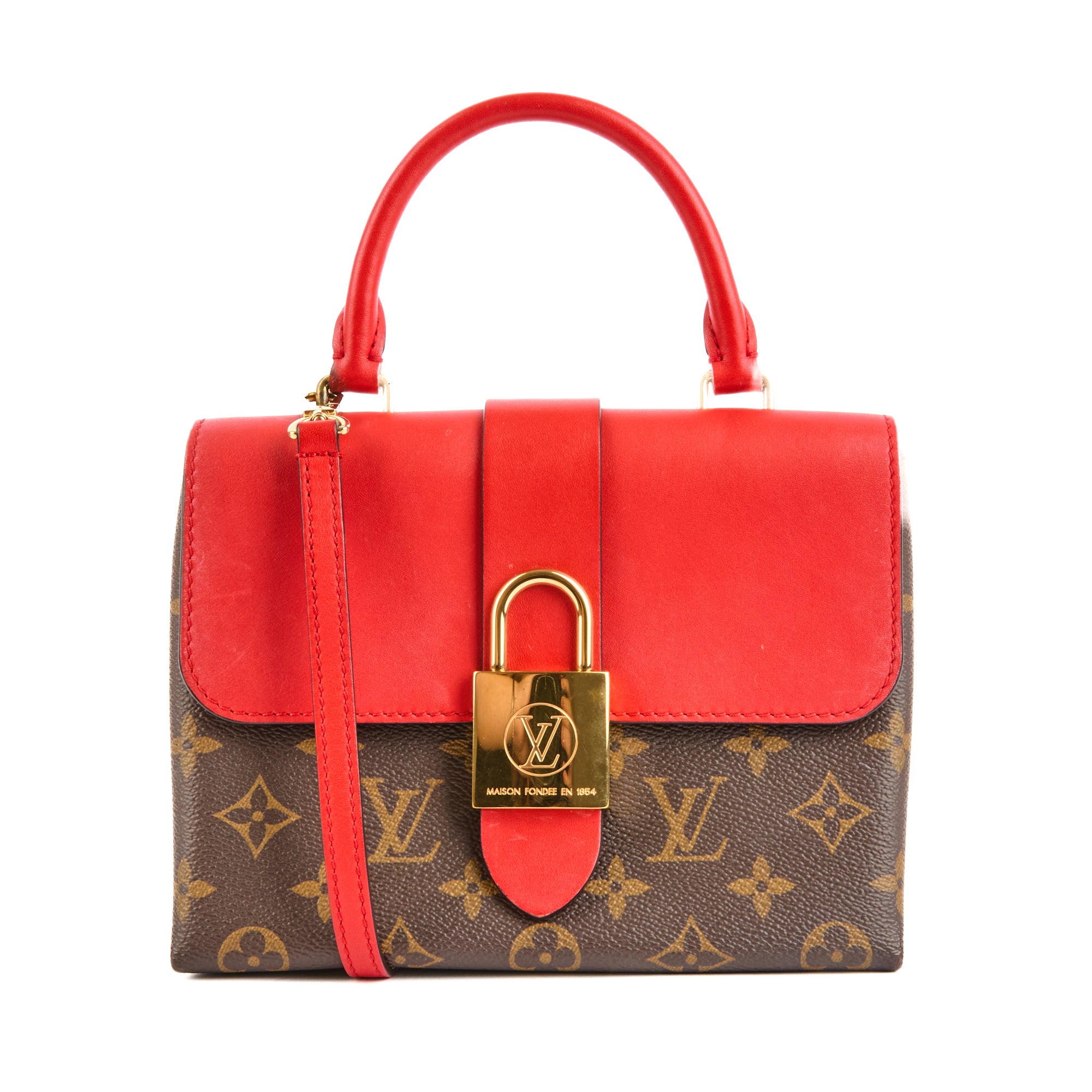 LOUIS VUITTON - Sac bandoulière Locky BB toile Monogram - Handbag