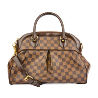LOUIS VUITTON - Sac à main Trevi toile damier - Handbag