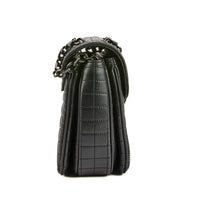 CELINE - Sac bandoulière Classique C cuir matelassé noir - Handbag
