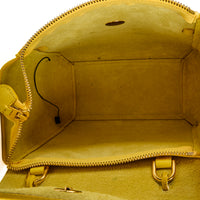 CELINE - Sac à main Belt Micro cuir grainé jaune - Handbag