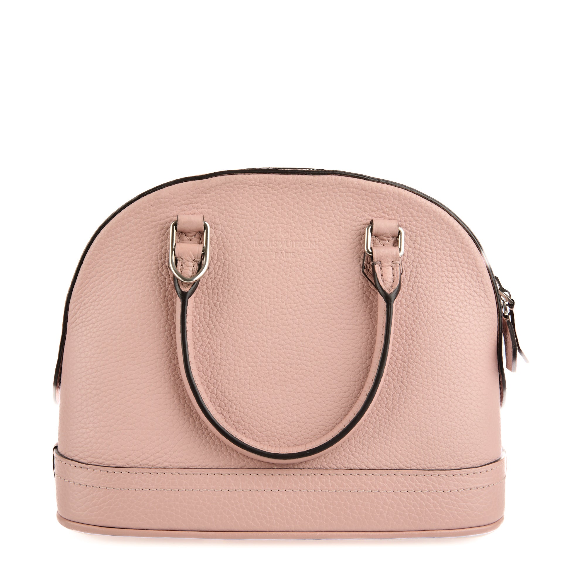 LOUIS VUITTON - Sac à main BB Alma cuir Taurillon rose nude - Handbag