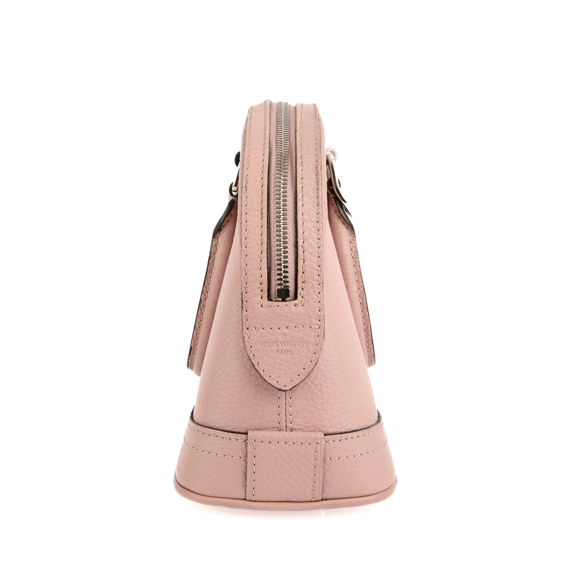 LOUIS VUITTON - Sac à main BB Alma cuir Taurillon rose nude - Handbag