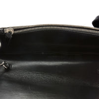 SAINT LAURENT - Sac à main Mini Kate cuir embossé crocodile noir - Handbag