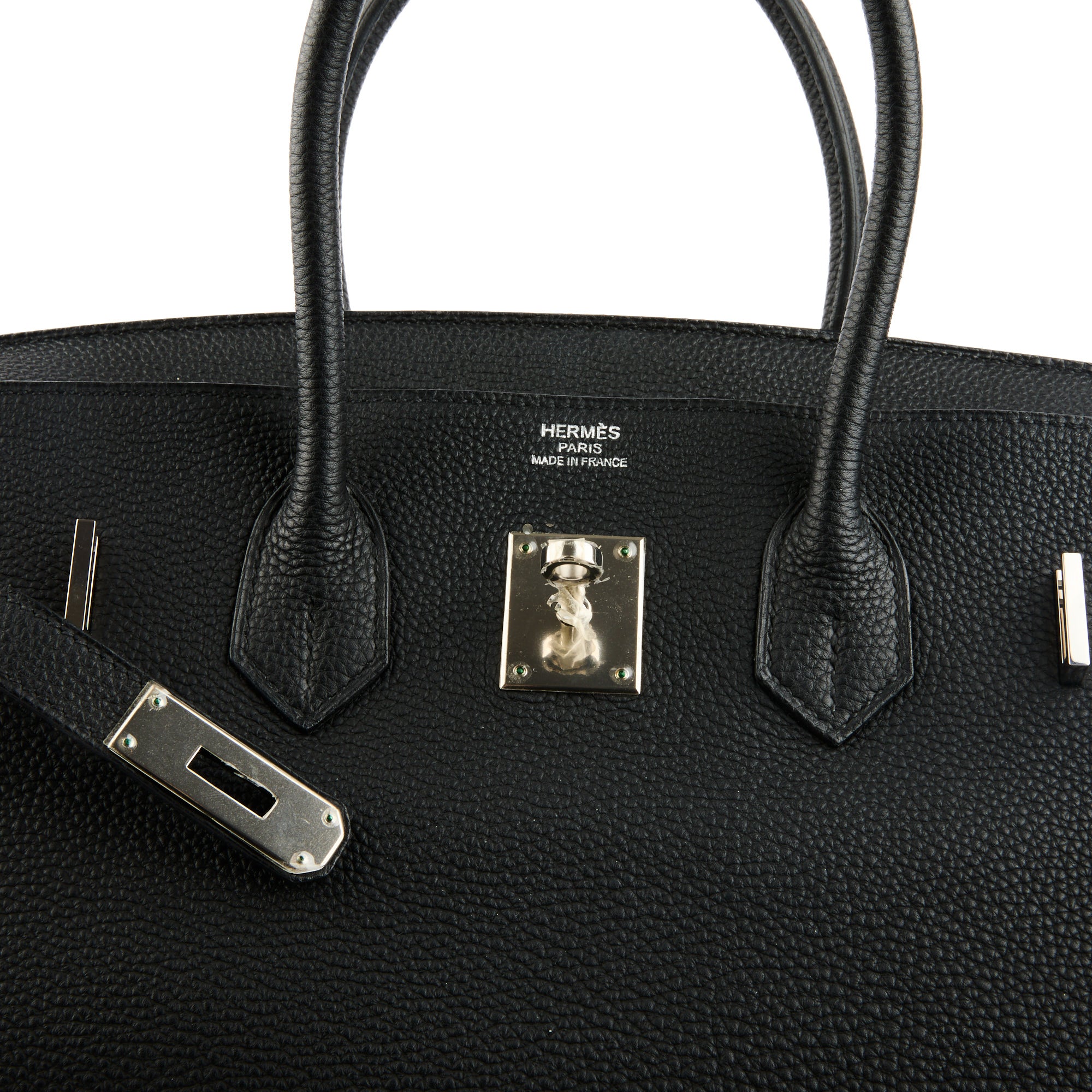 HERMES - Sac à main Birkin 35 cuir Togo noir - Handbag
