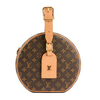 LOUIS VUITTON - Sac à main Petite Boite chapeau toile Monogram - Shoulder HandBag