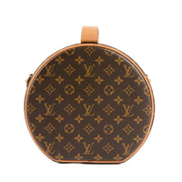 LOUIS VUITTON - Sac à main Petite Boite chapeau toile Monogram - Shoulder HandBag
