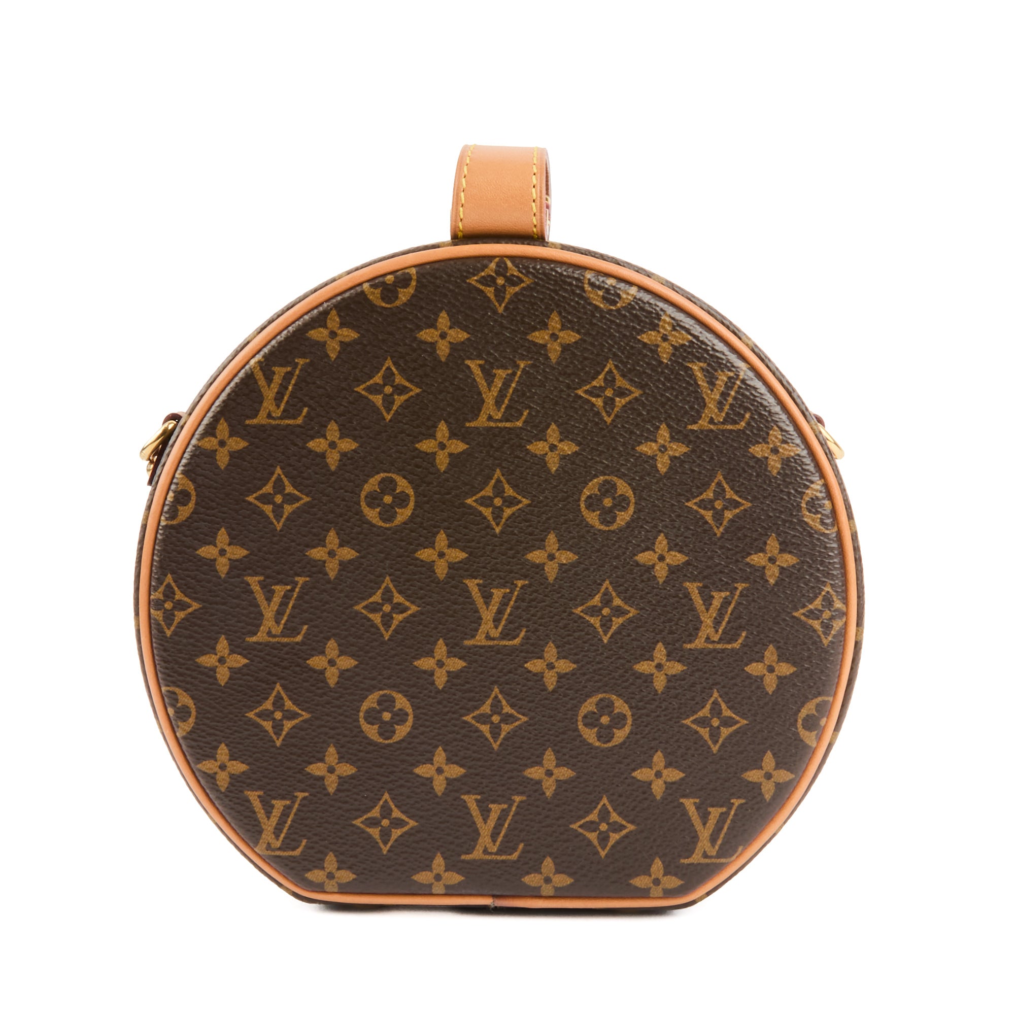 LOUIS VUITTON - Sac à main Petite Boite chapeau toile Monogram - Shoulder HandBag