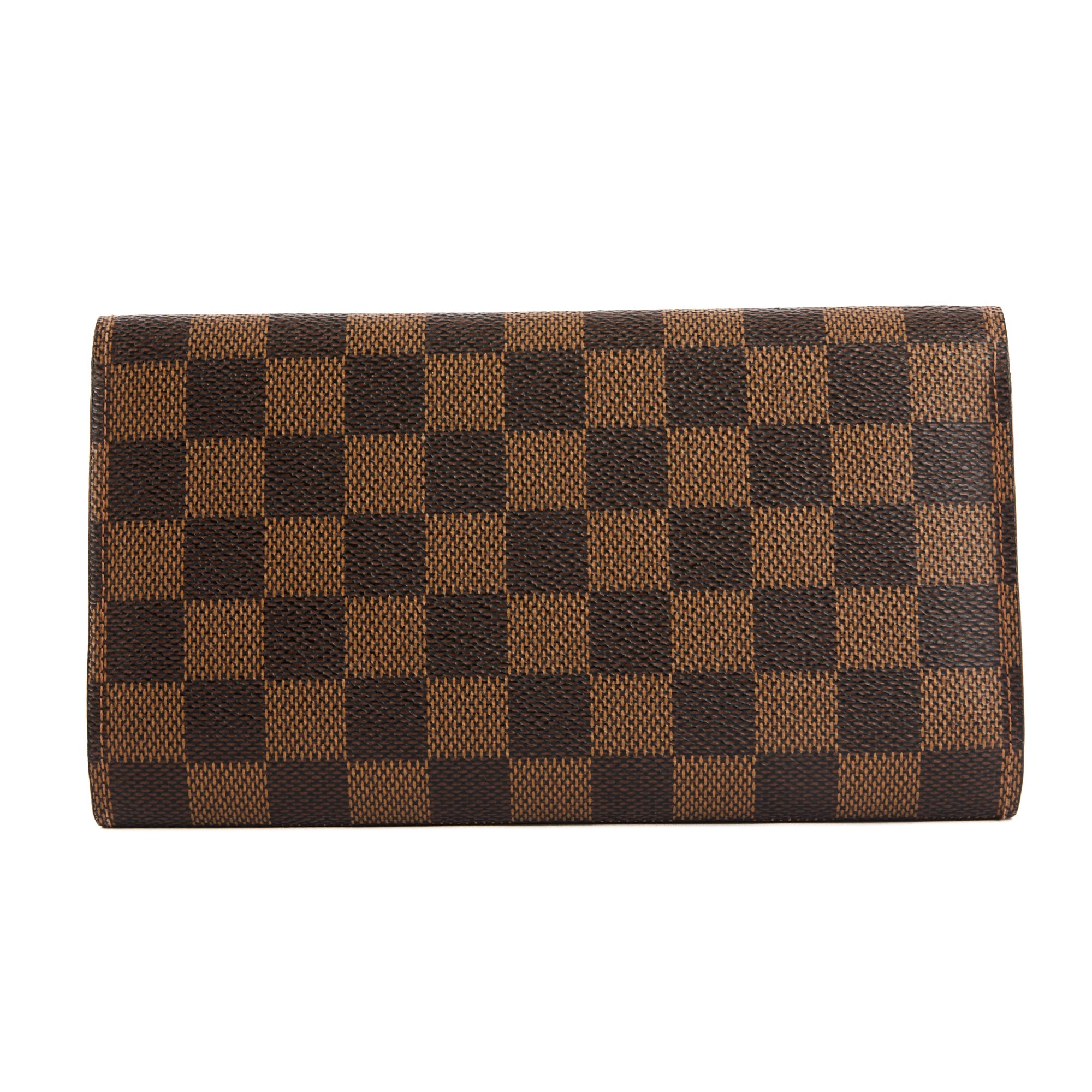 LOUIS VUITTON - Portefeuille Joséphine Toile damier ébène - Wallet