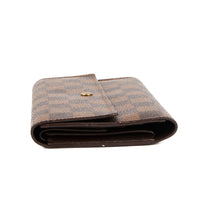 LOUIS VUITTON - Portefeuille Joséphine Toile damier ébène - Wallet